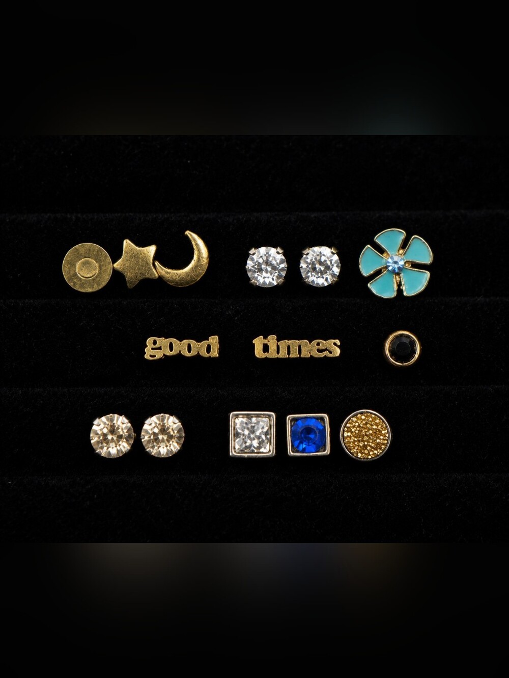 🌈 Mixed Stud Earrings Lot Of 14